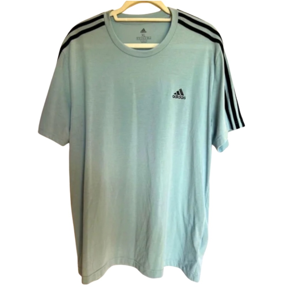 Adidas light blue climate control T-shirt